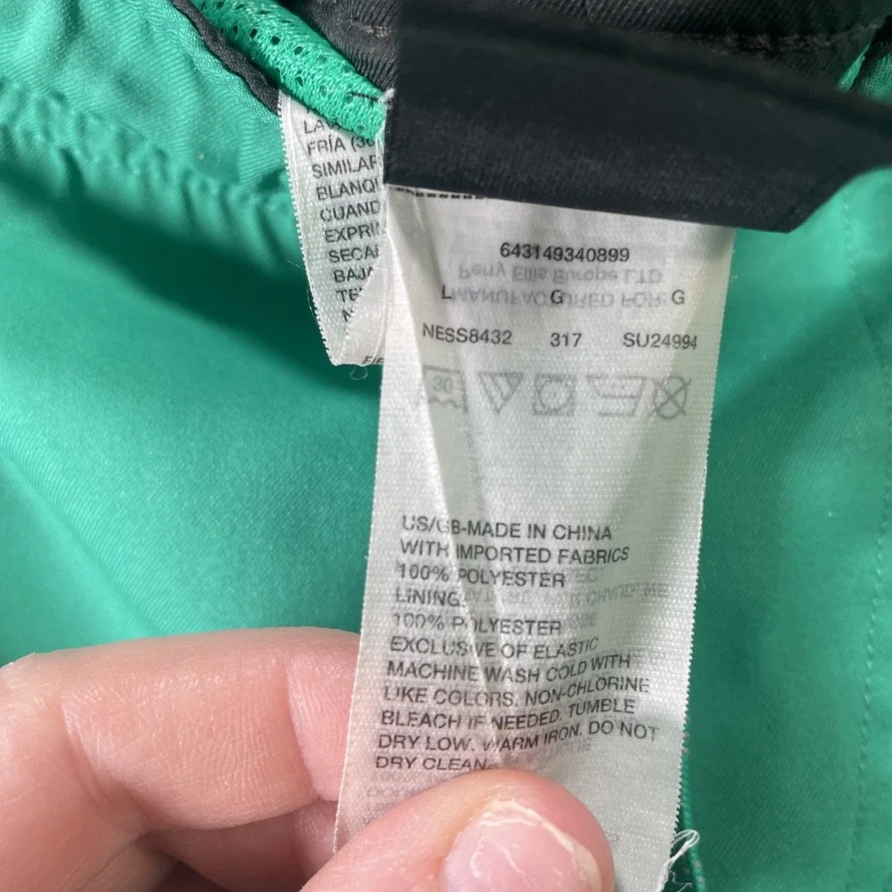 Vintage Nike Swim Trunks Mens‎ Large Teal Green Swoosh Lined 90s Y2K